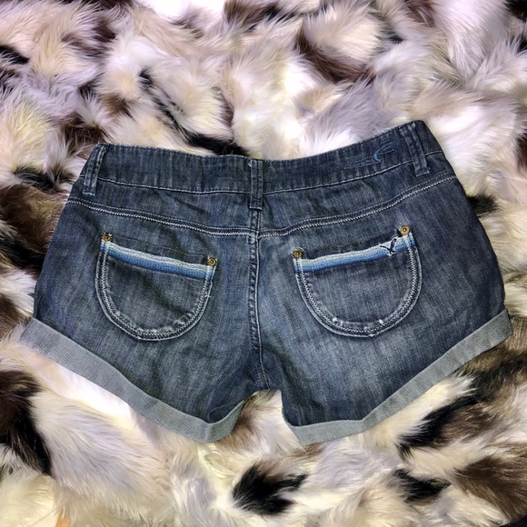 American Eagle Denim Jean Shorts w/ Pocket Detail - Picture 4 of 5